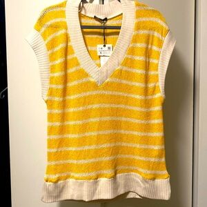 Zara knitted vest